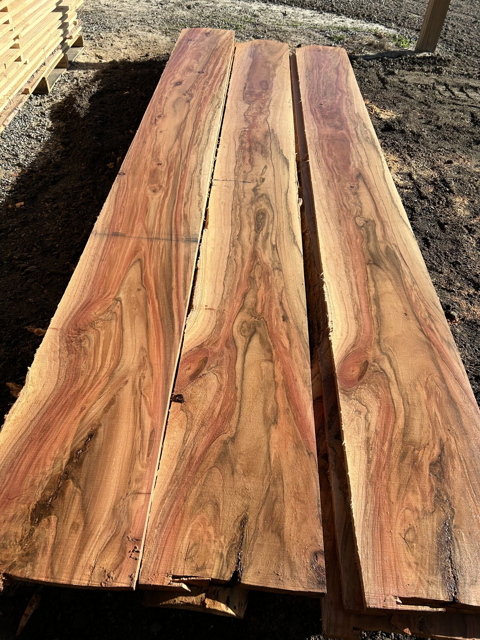 Finished board siding