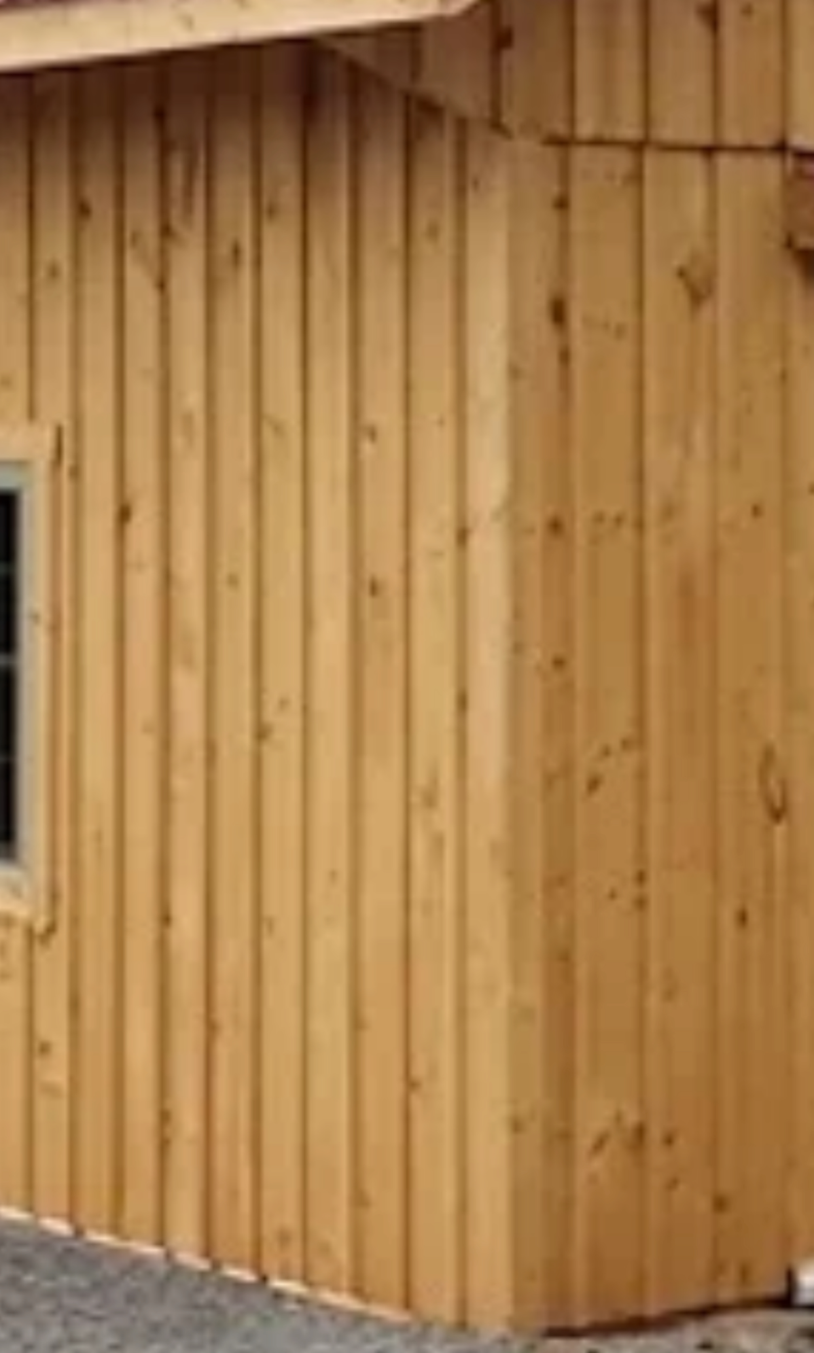 Board siding lumber